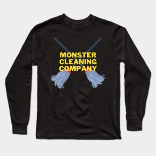 Monster Cleaning Company Long Sleeve T-Shirt